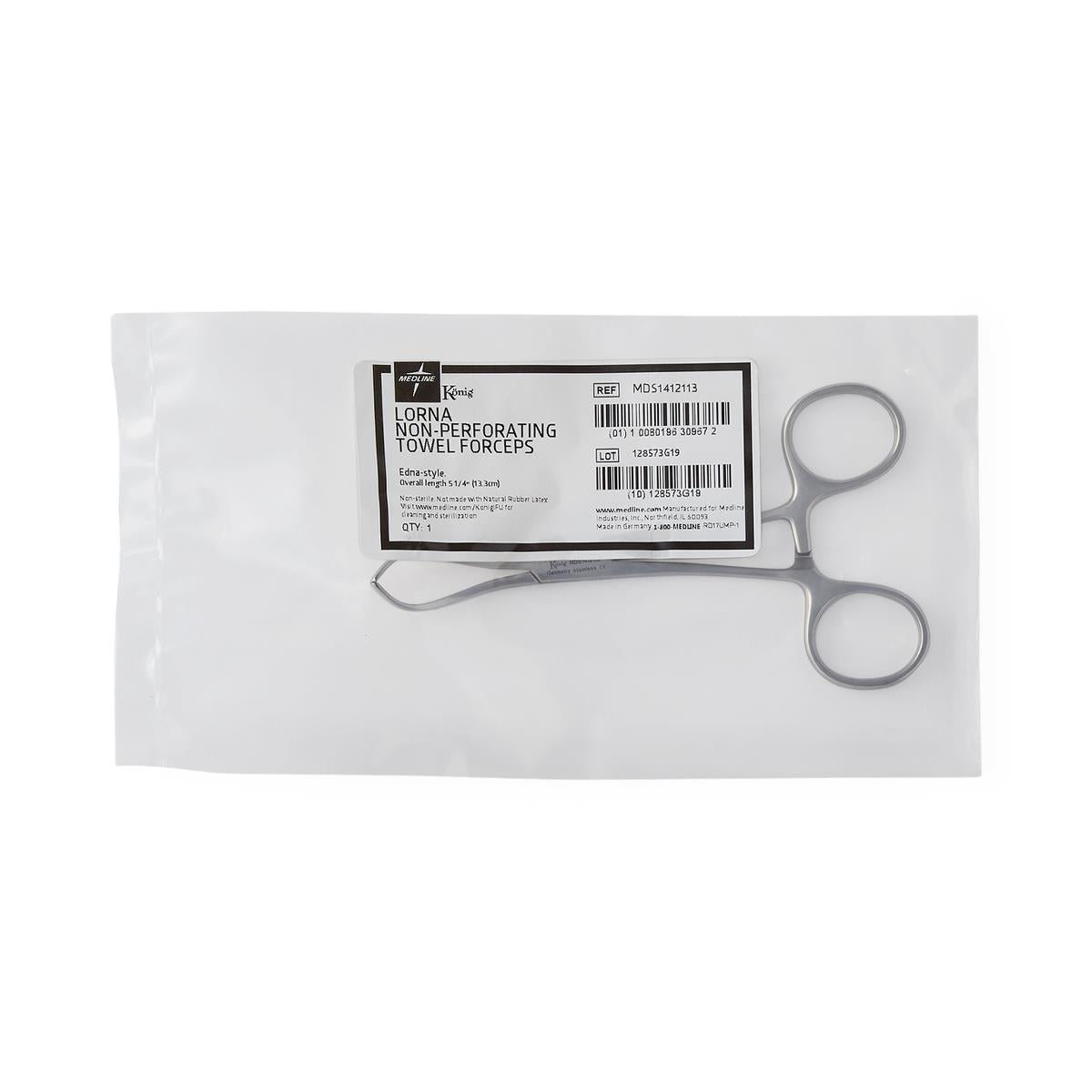 König Lorna Non-Perforating Towel Forceps