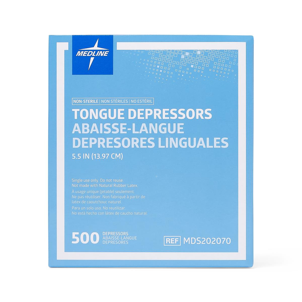 Medline Nonsterile Tongue Depressors