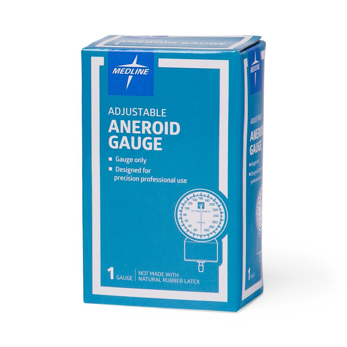 Medline Handheld Aneroid Blood Pressure Gauge