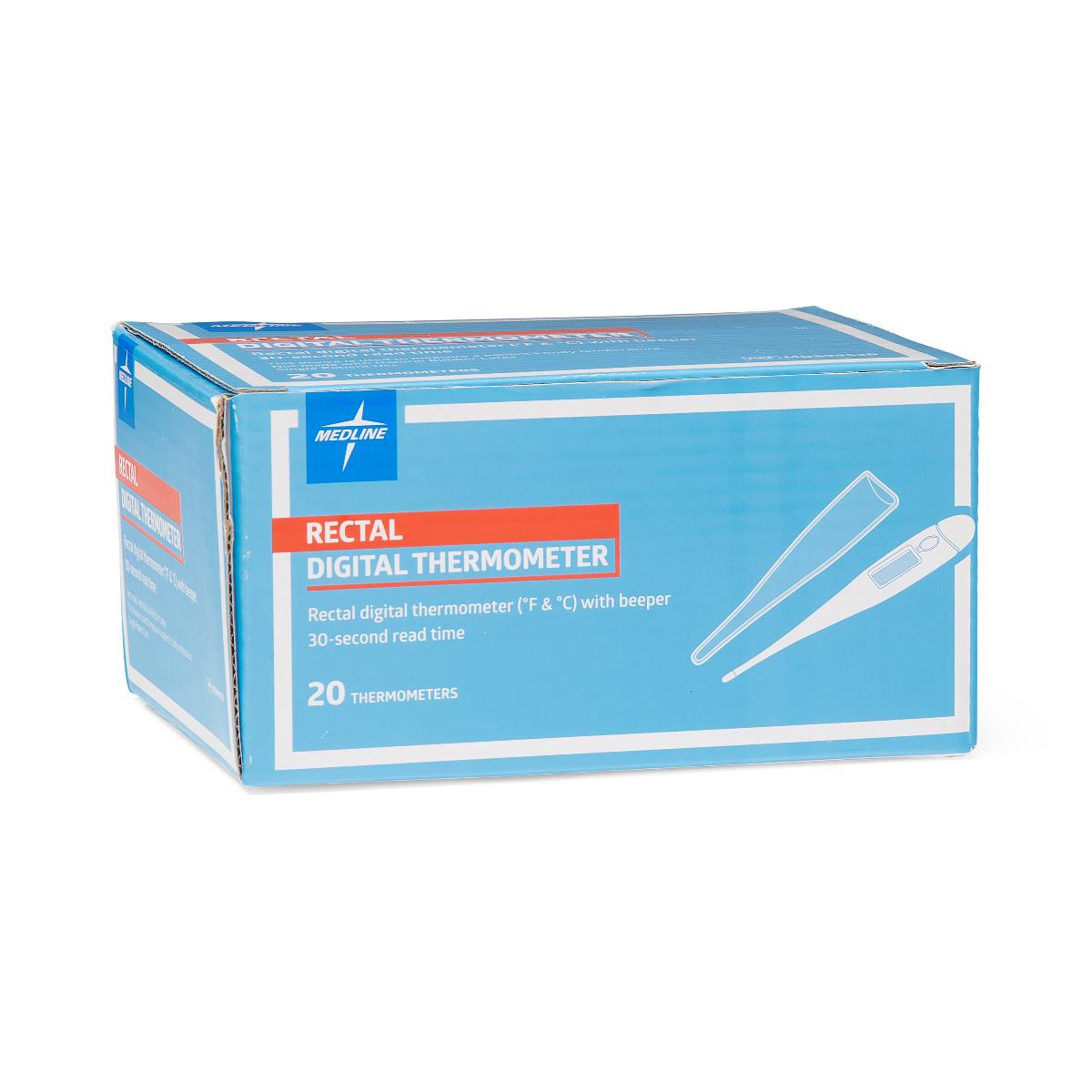 Medline 30-Second Rectal Digital Thermometers