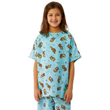 Medline Tired Tiger Snap-Closure Pediatric IV Gowns