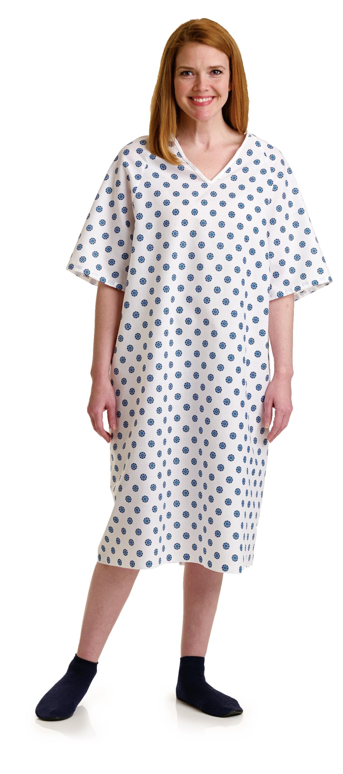 Medline Cotton/Poly Blend Patient Gowns