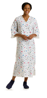 Medline Cotton/Poly Blend Patient Gowns