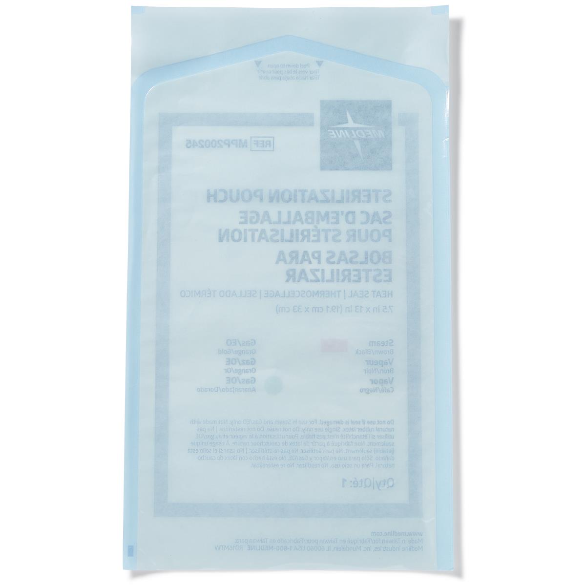 Steam and Gas Instrument Sterilization Pouches