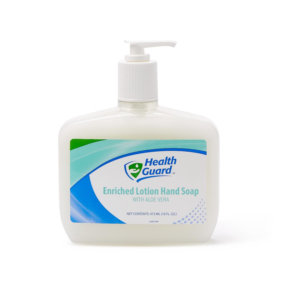 HealthGuard Enriched Lotion Hand Soap with Aloe Vera