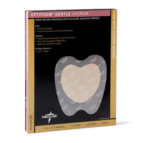 Optifoam Gentle Foam Dressings with Silicone Adhesive Border - BeHope
