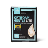 Optifoam Gentle Lite Foam Dressings, close-up of texture or packaging detail.