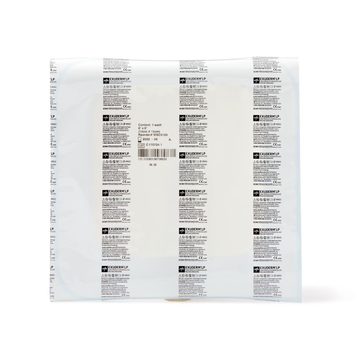 Exuderm Lp Low-profile Hydrocolloid Wound Dressings