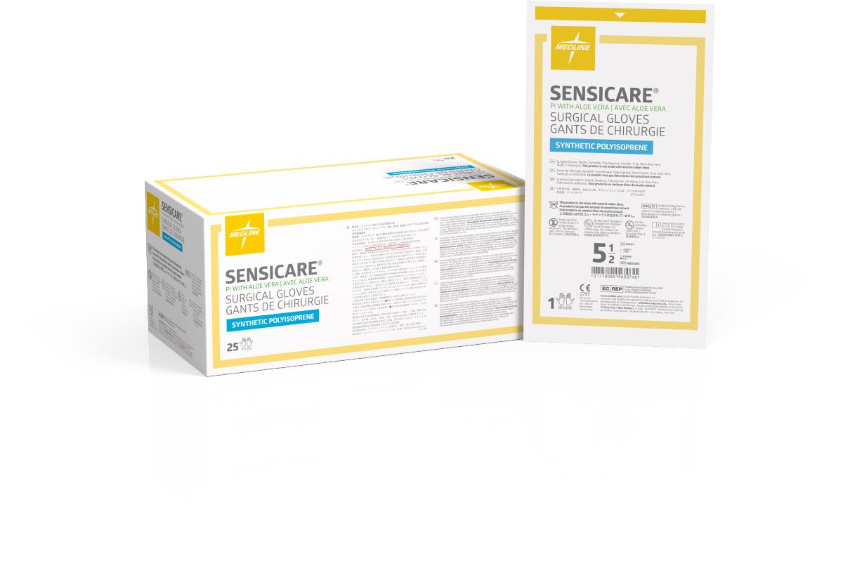 SensiCare PI with Aloe Surgical Gloves