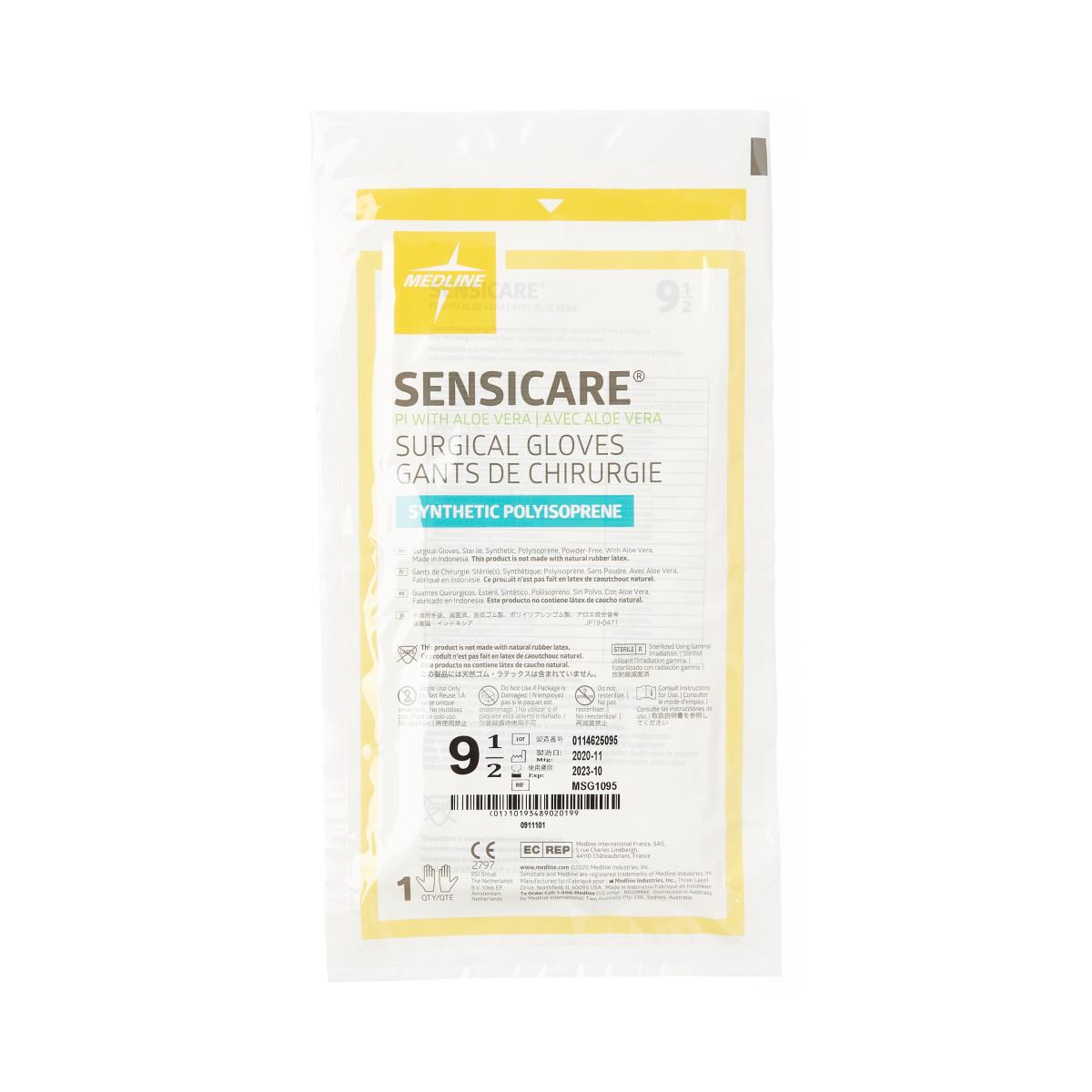 SensiCare PI with Aloe Surgical Gloves