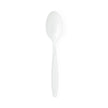 Medline Disposable White Plastic Spoons - BeHope