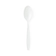 Medline Disposable White Plastic Spoons - BeHope