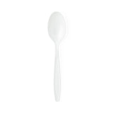 Medline Disposable White Plastic Spoons - BeHope