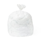 Medline White Low-Density Trash Can Liners