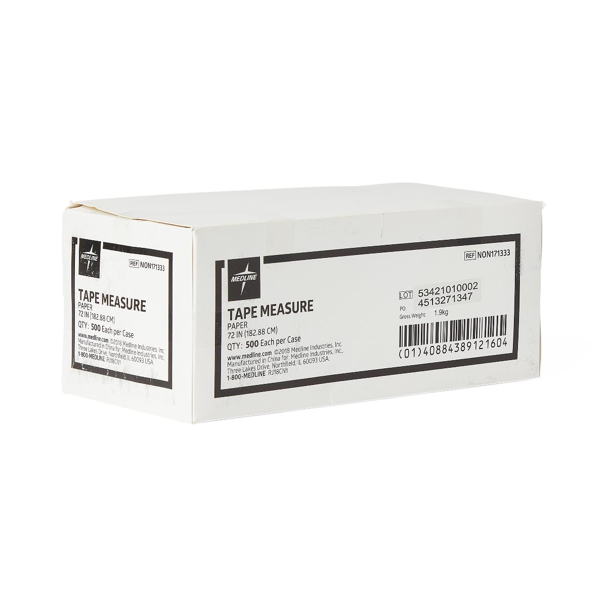 Measurement Tape 72 Inch Paper Disposable Inches / Centimeters