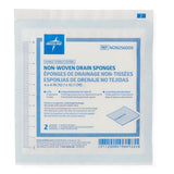 Medline Sterile Nonwoven Gauze Drain Sponges