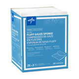 Bulkee II Sterile Extra Absorbent Super Fluff Sponge