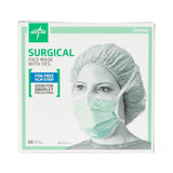 Medline ASTM Level 1 Surgical Face Mask with Anti-Fog and Ties