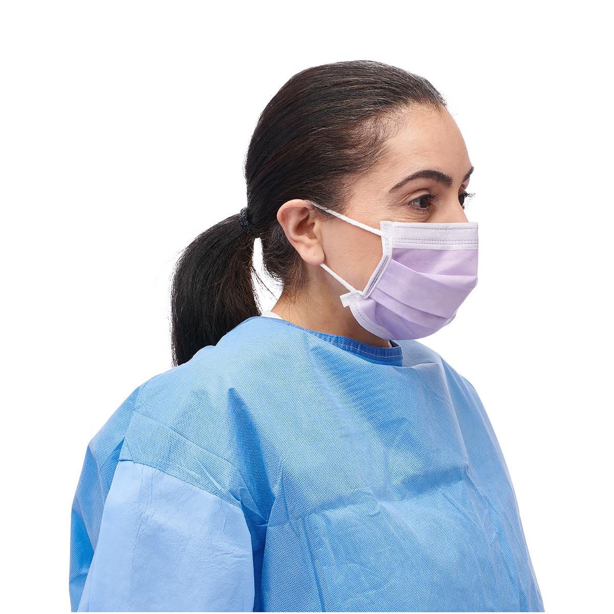 Medline ASTM Level 3 Procedure Face Mask with Ear Loops