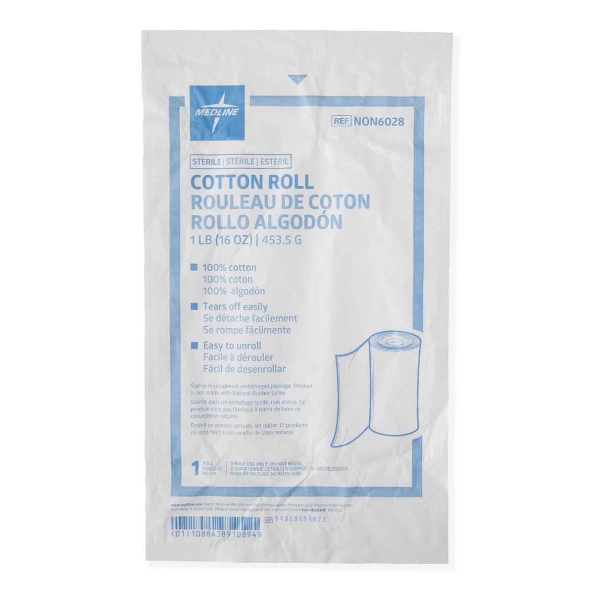 Medline Sterile Cotton Rolls - BeHope