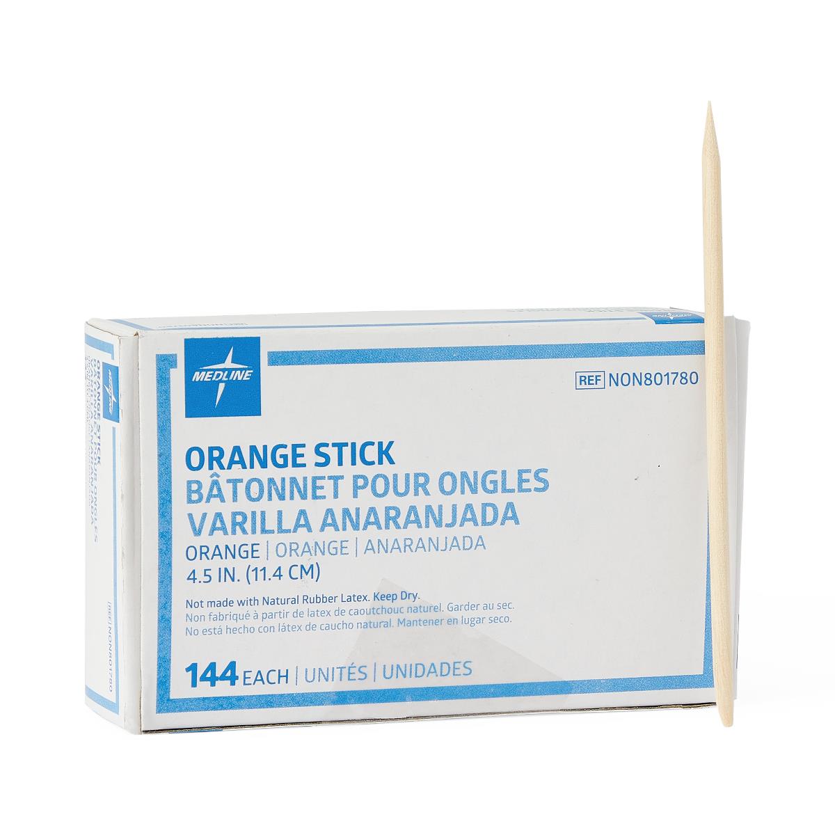 Medline Wood Manicure Sticks