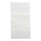 Medline Plastic Zip Closure Bags with White Write-On Block - BeHope