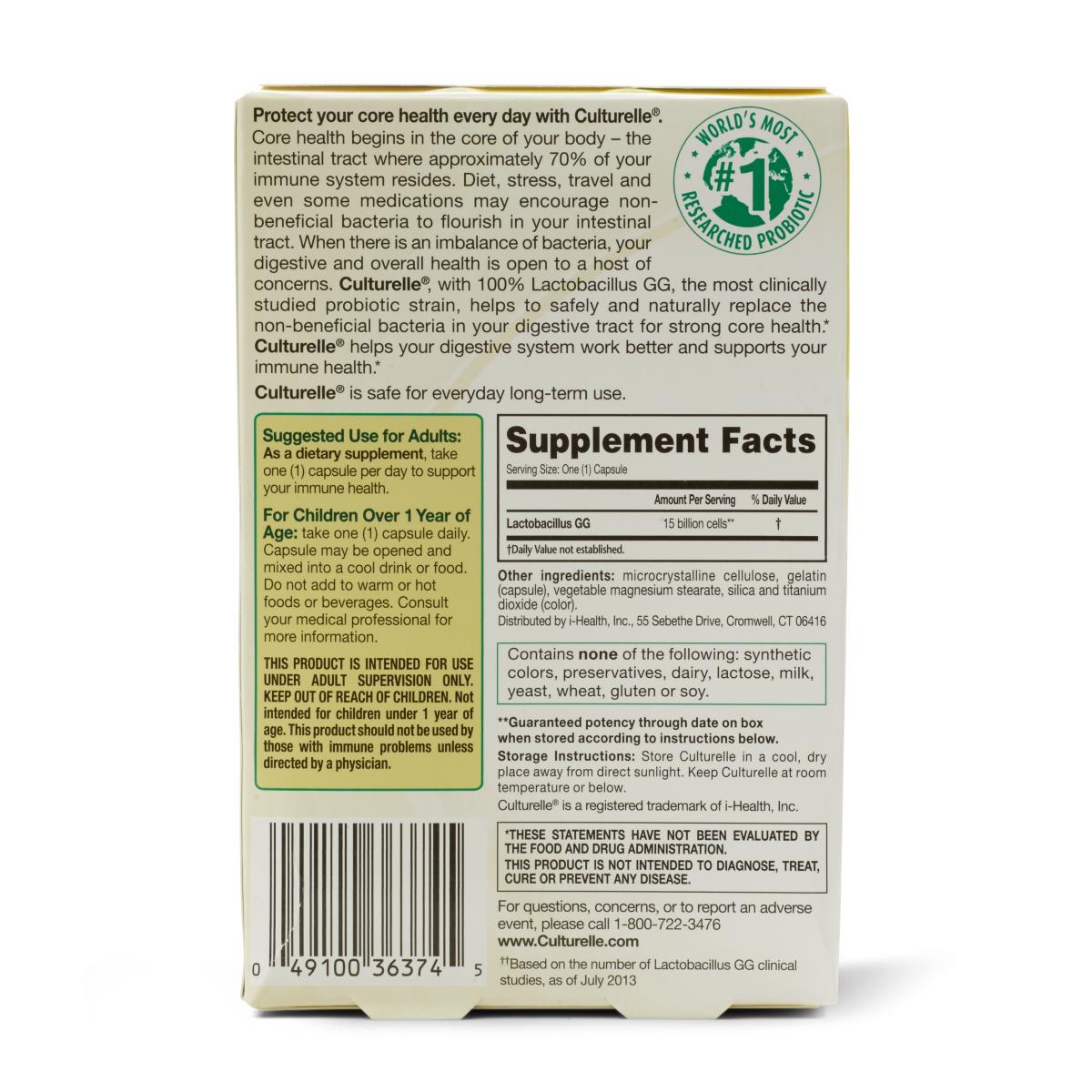 Culturelle Probiotic Capsules - BeHope