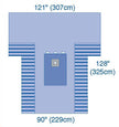 Ultragard Extremity T-drapes - BeHope