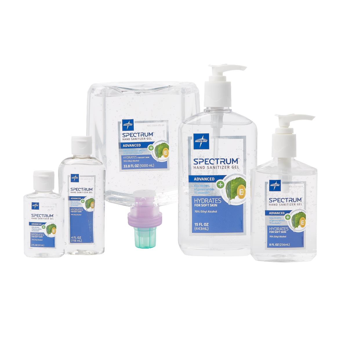 Spectrum Advanced Hand Sanitizer with Aloe Vera and Vitamin E