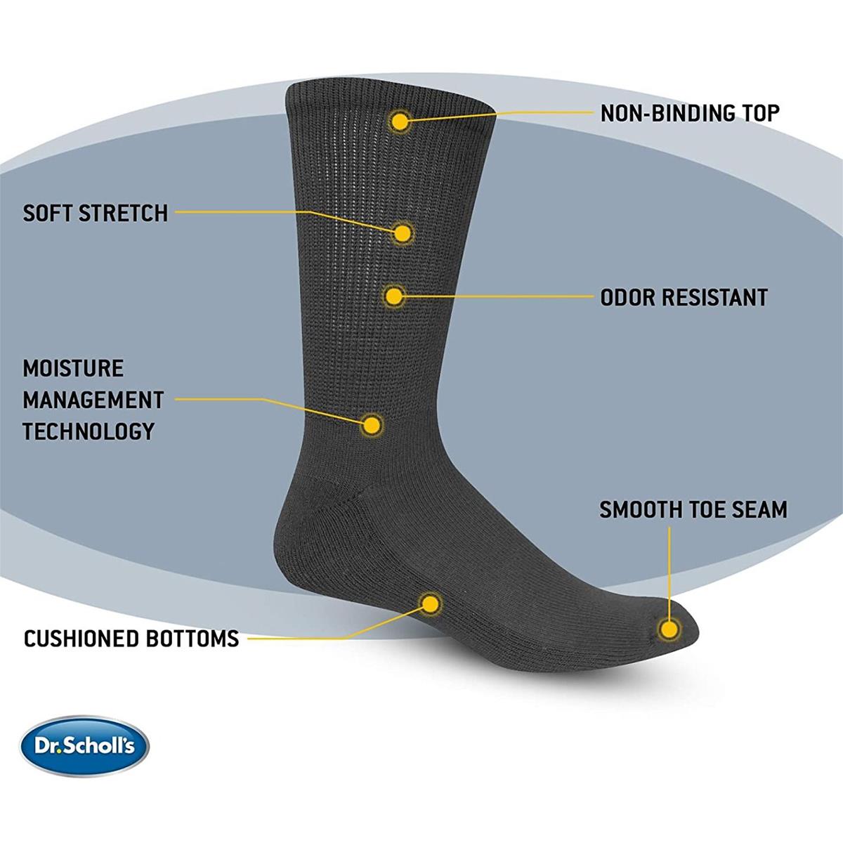 Dr. Scholl's Mild Compression Diabetic Socks