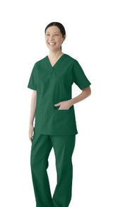 ComfortEase Women's 2-Pocket Scrub Tops (Style 8801)