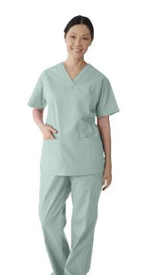 ComfortEase Women's 2-Pocket Scrub Tops (Style 8801)