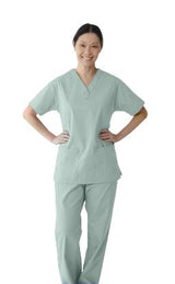 ComfortEase Women's 2-Pocket Scrub Tops (Style 8801)