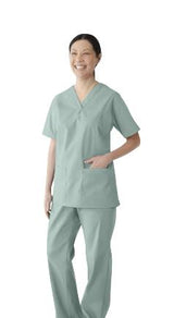 ComfortEase Women's 2-Pocket Scrub Tops (Style 8801)