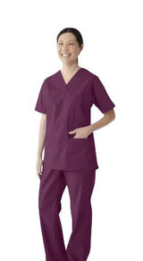 ComfortEase Women's 2-Pocket Scrub Tops (Style 8801)