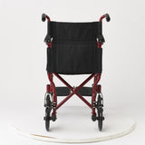 Medline Basic Aluminum Transport Chair with 8" Wheels