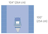 Ultragard Craniotomy Drapes With Pouch - BeHope