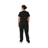 Brooklyn AVE Women's Mock Wrap 2-Pocket Scrub Tops (Style 48787)