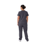 Brooklyn AVE Women's Mock Wrap 2-Pocket Scrub Tops (Style 48787)