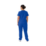 Brooklyn AVE Women's Mock Wrap 2-Pocket Scrub Tops (Style 48787)