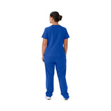 Brooklyn AVE Women's Mock Wrap 2-Pocket Scrub Tops (Style 48787)