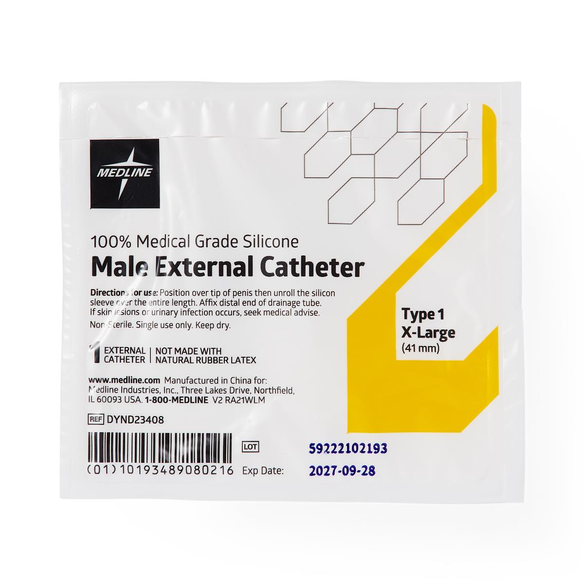 Exo-Cath® 100% Silicone Male External Catheters