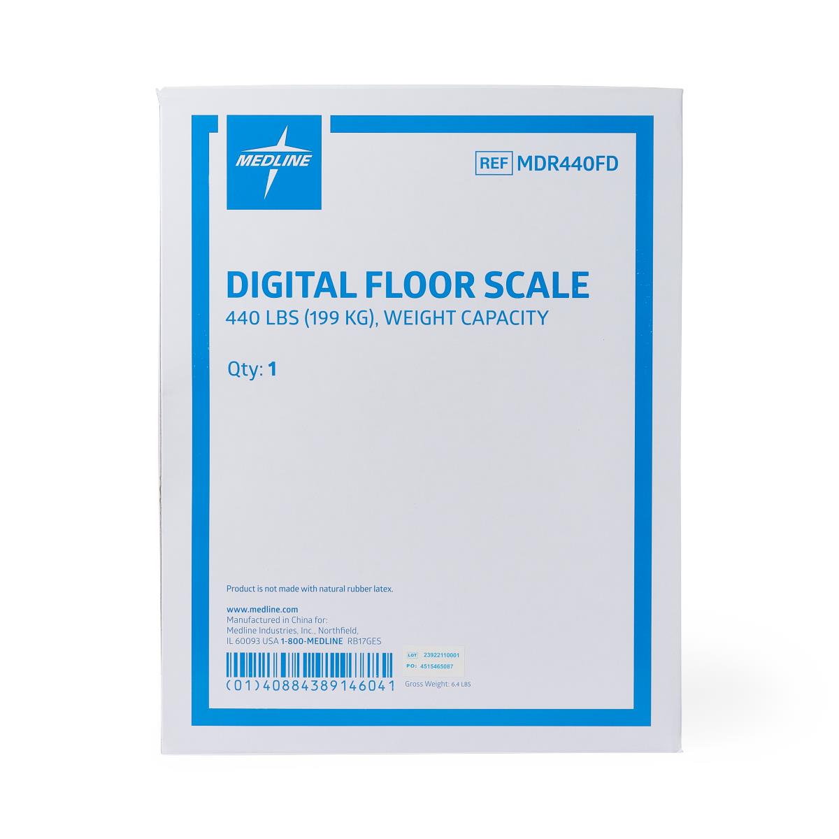 Medline Extra-wide Digital Bathroom Scale - BeHope