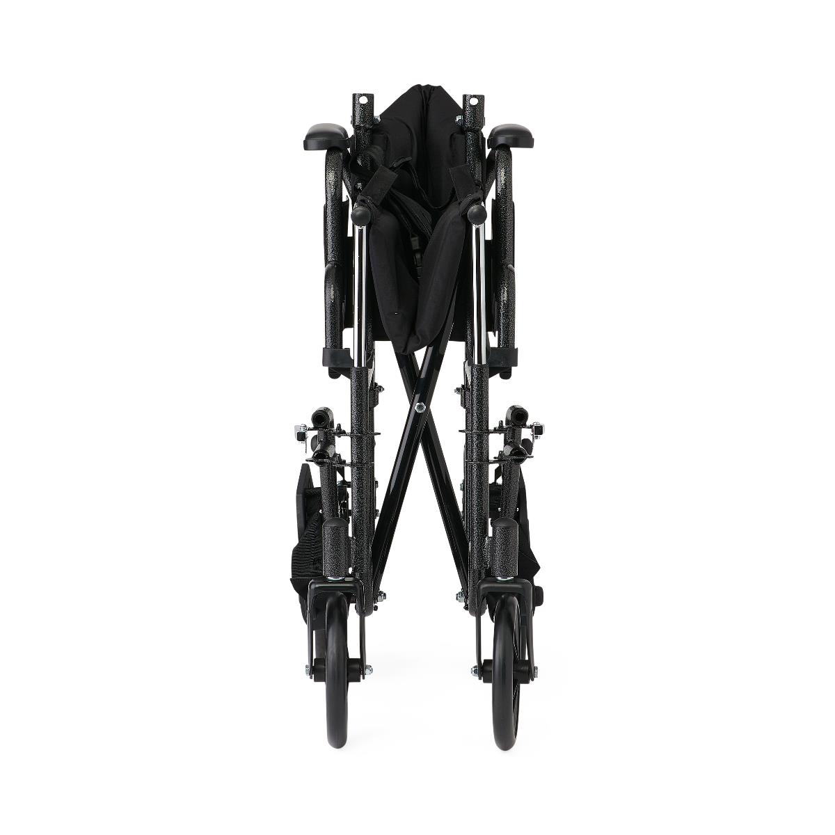 Medline Basic Steel Transport Chairs with 8" Wheels