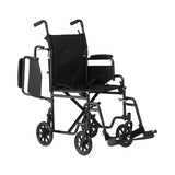 Medline Basic Steel Transport Chairs with 8" Wheels