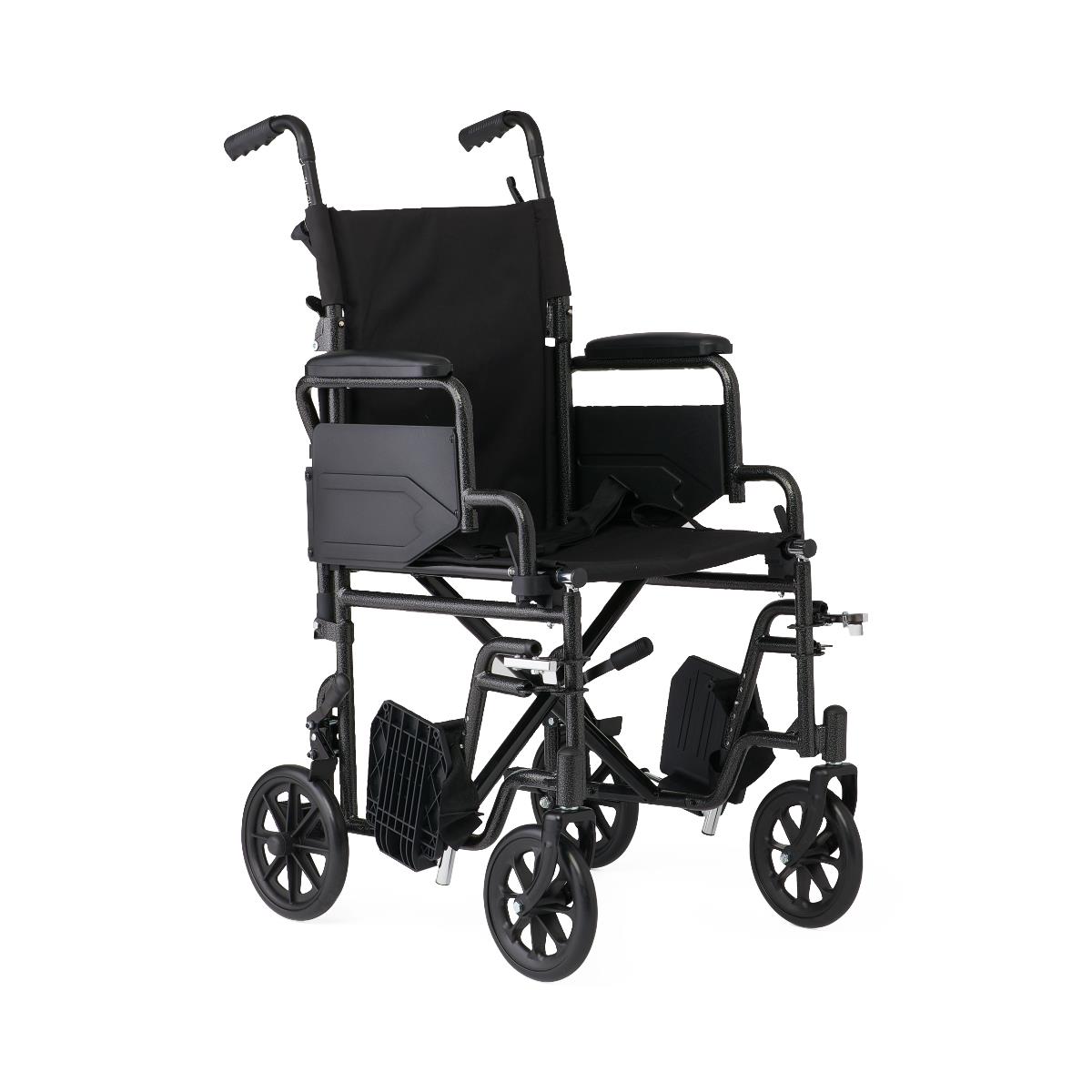 Medline Basic Steel Transport Chairs with 8" Wheels
