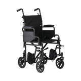 Medline Basic Steel Transport Chairs with 8" Wheels