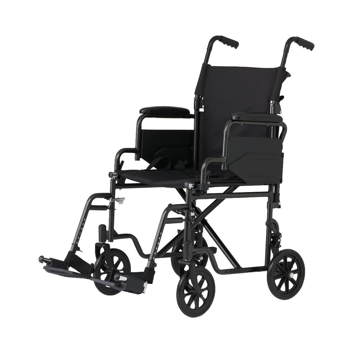 Medline Basic Steel Transport Chairs with 8" Wheels