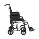 Medline Basic Steel Transport Chairs with 8" Wheels