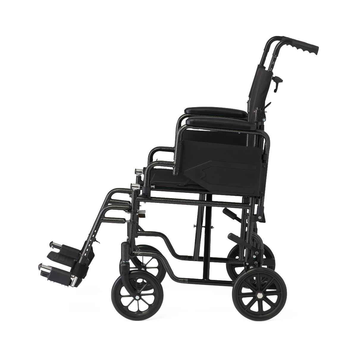 Medline Basic Steel Transport Chairs with 8" Wheels